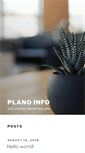 Mobile Screenshot of planoinfo.com